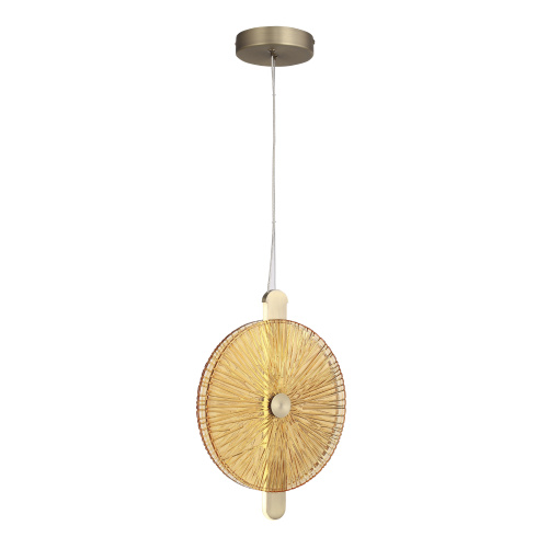 SL6141.313.01 Светильник подвесной ST-Luce бронза/янтарь LED 1*11W 4000K WASI фото 4 SL6141.313.01 Светильник подвесной ST-Luce бронза/янтарь LED 1*11W 4000K WASI фото 4