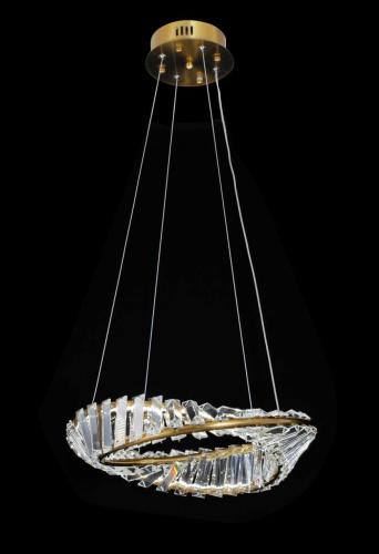 Люстра подвесная Alfa Light F4024-67 φ400 GD LED 52+52W Люстра подвесная Alfa Light F4024-67 φ400 GD LED 52+52W