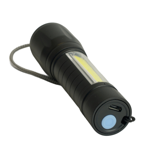 Фонарь ручной Feron TH2408 с аккумулятором USB ZOOM фото 4 Фонарь ручной Feron TH2408 с аккумулятором USB ZOOM фото 4