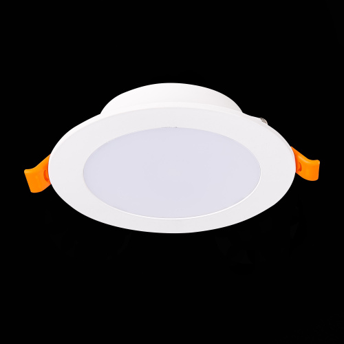 ST212.508.10 Св-к встр. Белый LED 1*10W 3000K/4000K/6000K 850Lm Ra80 110° IP20 D120xH30 220-240V Встраиваемые светильники фото 5