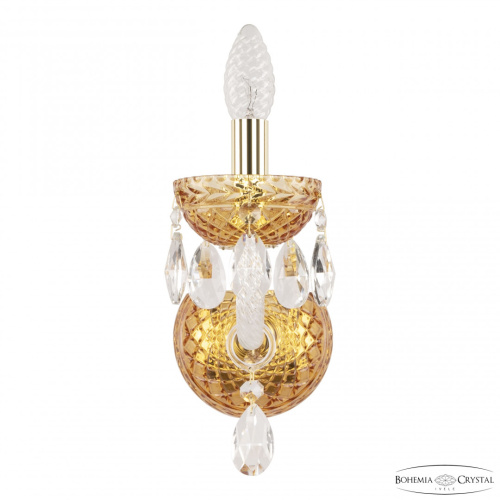 Бра 5417B/1/165 G Amber/M-1F Bohemia Ivele Crystal (Богемия Ивеле Кристалл) фото 2 Бра 5417B/1/165 G Amber/M-1F Bohemia Ivele Crystal (Богемия Ивеле Кристалл) фото 2