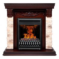 Электрокамин RealFlame Patricia NT орех c 3D Oregan