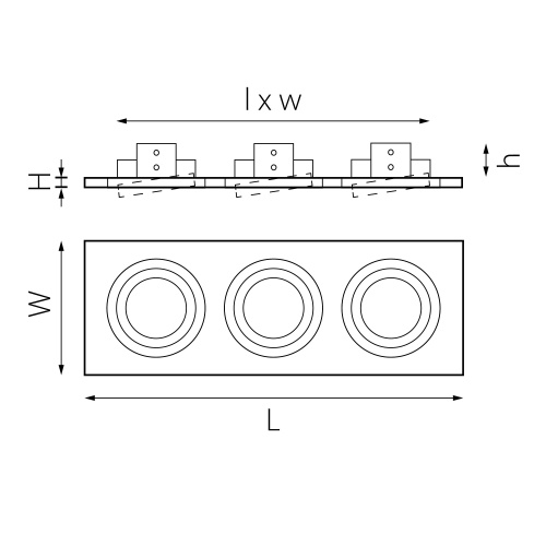 i536060706 Светильник INTERO 16 Triple QUADRO (217536+217606+217607+217606) фото 2 i536060706 Светильник INTERO 16 Triple QUADRO (217536+217606+217607+217606) фото 2