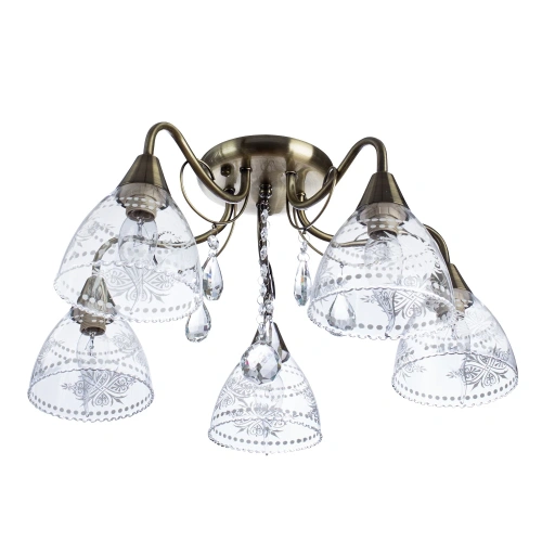 Потолочная люстра Arte Lamp RUGIADA A1658PL-5AB Потолочная люстра Arte Lamp RUGIADA A1658PL-5AB
