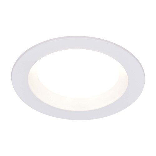 ST752.538.07 Св-к встр. Белый LED 1*7W 3000K 560Lm Ra80 100° IP44 D115xH47 100-240VV Встраиваемые светильники фото 2