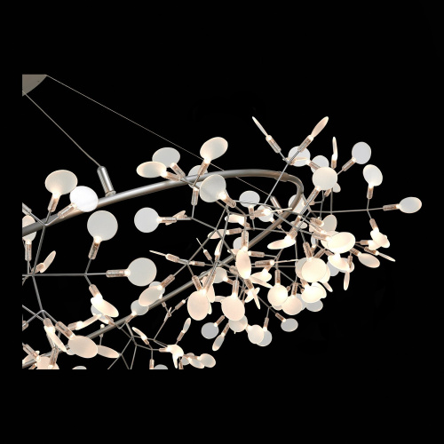 SL379.103.216 Люстра подвесная ST-Luce Серебристый/Белый LED 216*0,5W 3500K RAFINA фото 8