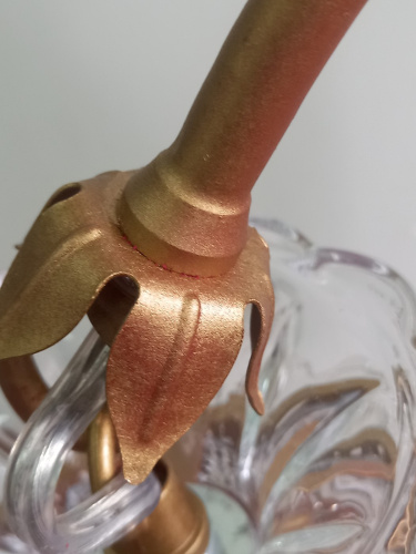 Настольная лампа MT10357-1A gold фото 3