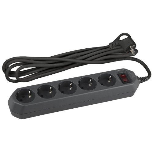 Сетевой фильтр ЭРА USF-5es-1.5m-B Б0019032 Сетевой фильтр ЭРА USF-5es-1.5m-B Б0019032