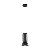 5054/1D PENDANT ODL24 379 черный/металл/керамика Подвес GU10 LED 4W KERAMA
