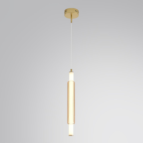 8259/15WCL LEDIO LN26 280 золото/амбер, металл/акрил/стекло Бра/подвес LED 15W 4000К 220V TRENDY фото 3 8259/15WCL LEDIO LN26 280 золото/амбер, металл/акрил/стекло Бра/подвес LED 15W 4000К 220V TRENDY фото 3