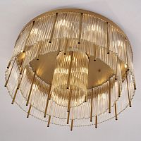 Потолочный светильник Cloyd CARTEL-A FM15 / Ø65 см - латунь (арт.10636)