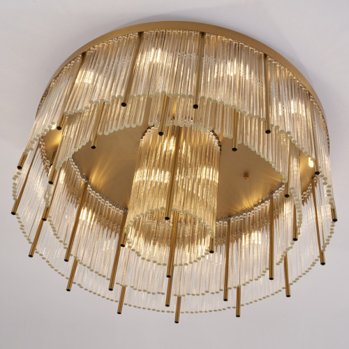 Потолочный светильник Cloyd CARTEL-A FM15 / Ø65 см - латунь (арт.10636) Потолочный светильник Cloyd CARTEL-A FM15 / Ø65 см - латунь (арт.10636)