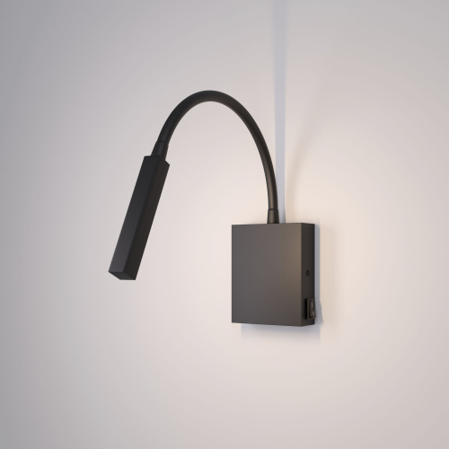 Светильник настенный светодиодный KNOB 40118/LED черный Светильник настенный светодиодный KNOB 40118/LED черный