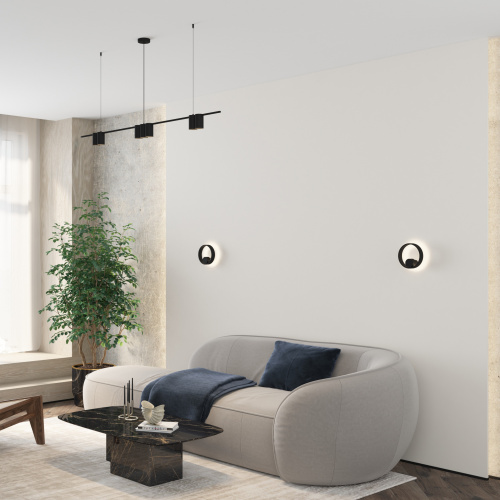 DK5060-BK Бра ORBIT, IP20, 3000К, LED, 10 Вт, черный матовый, алюминий фото 2 DK5060-BK Бра ORBIT, IP20, 3000К, LED, 10 Вт, черный матовый, алюминий фото 2