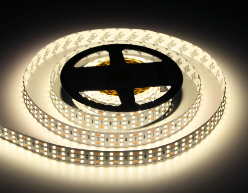 Светодиодная лента трехрядная 24В 2835 324Led 26Вт/м 4500K IP20 5м фото 8 Светодиодная лента трехрядная 24В 2835 324Led 26Вт/м 4500K IP20 5м фото 8