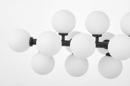 Подвесной светильник Lumina Deco Marsiada LDP 6033-24 BK фото 8