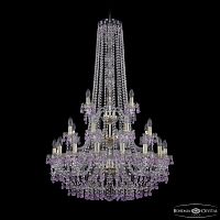 Люстра хрустальная 1410/16+8+4/300/h-130/3d G V7010 Bohemia Ivele Crystal (Богемия Ивеле Кристалл)