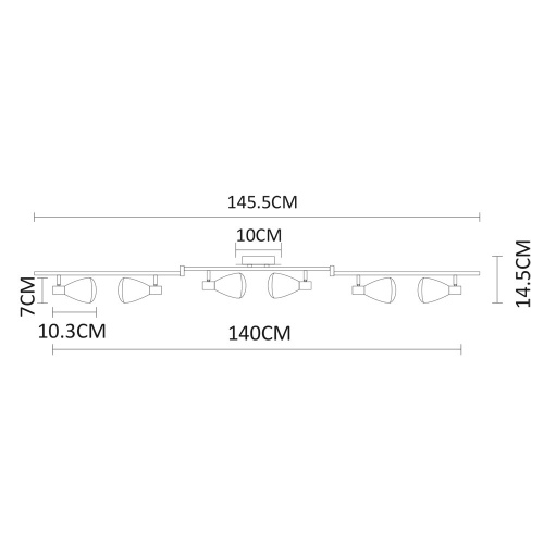 Спот Arte Lamp GIOVED A6008PL-6BK фото 5 Спот Arte Lamp GIOVED A6008PL-6BK фото 5