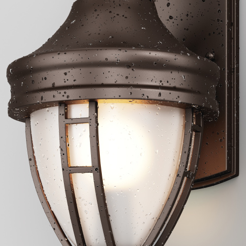 Уличный настенный светильник Outdoor O027WL-01B фото 2