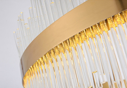 Люстра KR1209P-12 brass фото 2