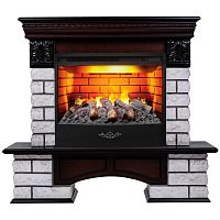 Электрокамин RealFlame Country Lux Rock AO античный дуб с очагом 3D Firestar 25,5