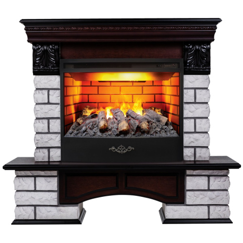 Электрокамин RealFlame Country Lux Rock AO античный дуб с очагом 3D Firestar 25,5 Электрокамин RealFlame Country Lux Rock AO античный дуб с очагом 3D Firestar 25,5