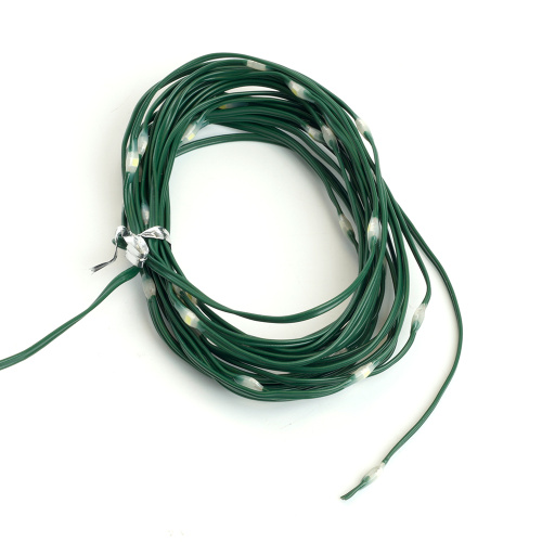 Светодиодная гирлянда Feron CL580 линейная Роса (на плоском проводе) 220V 5000К c питанием от сети фото 3