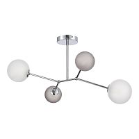 SLE1107-103-04 Светильник подвесной Хром/Белый, Серый G9 LED 4*5W 4000K MALTE