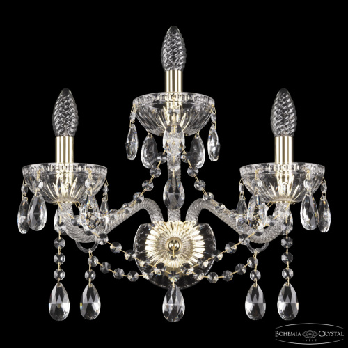 Бра хрустальные 5413B/2+1/165 G Clear/M-1G Bohemia Ivele Crystal (Богемия Ивеле Кристалл) Бра хрустальные 5413B/2+1/165 G Clear/M-1G Bohemia Ivele Crystal (Богемия Ивеле Кристалл)