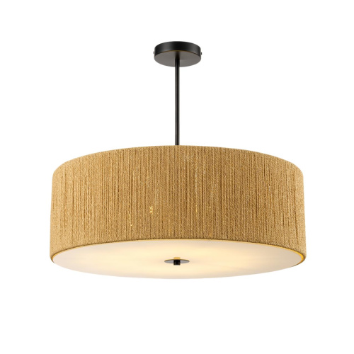 8286/7 ECO LN26 321 черный/коричневый, металл/веревка/стекло Люстра потолочная Е14 7*40W 220V SILVANA фото 5