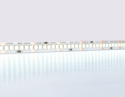 Светодиодная лента 24В 2835 240Led 18Вт/м 6500K IP20 5м фото 2 Светодиодная лента 24В 2835 240Led 18Вт/м 6500K IP20 5м фото 2