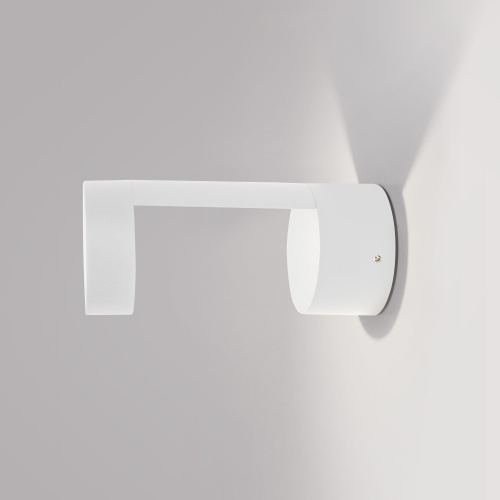 Уличный настенный светодиодный светильник Nimbus IP54 1540 TECHNO LED белый фото 4