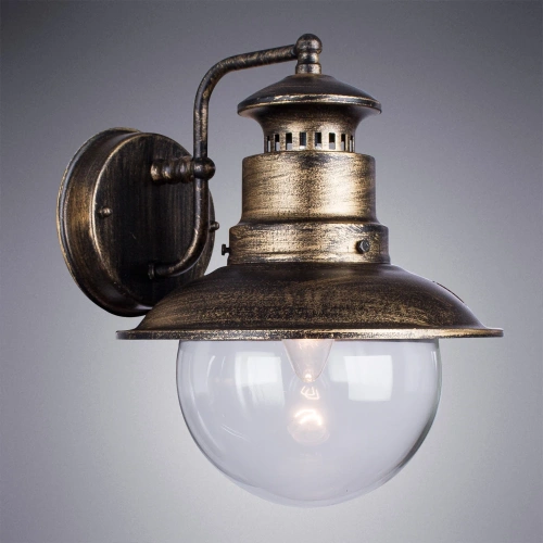 Уличный настенный светильник Arte Lamp AMSTERDAM A1523AL-1BN фото 2
