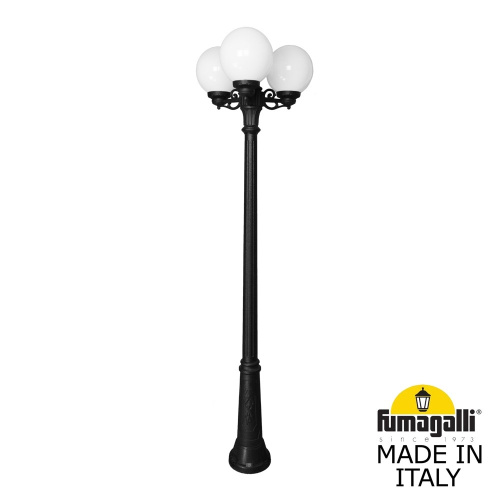 Fumagalli Садово-парковый фонарь FUMAGALLI RICU BISSO/G250 3L G25.157.S30.AYE27 Fumagalli Садово-парковый фонарь FUMAGALLI RICU BISSO/G250 3L G25.157.S30.AYE27