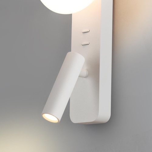 7049/5WL HIGHTECH ODL25 473 металл/акрил белый Настенный светильник IP20 LED 1*5W + 1*3W 2700K ALBERGO фото 4 7049/5WL HIGHTECH ODL25 473 металл/акрил белый Настенный светильник IP20 LED 1*5W + 1*3W 2700K ALBERGO фото 4