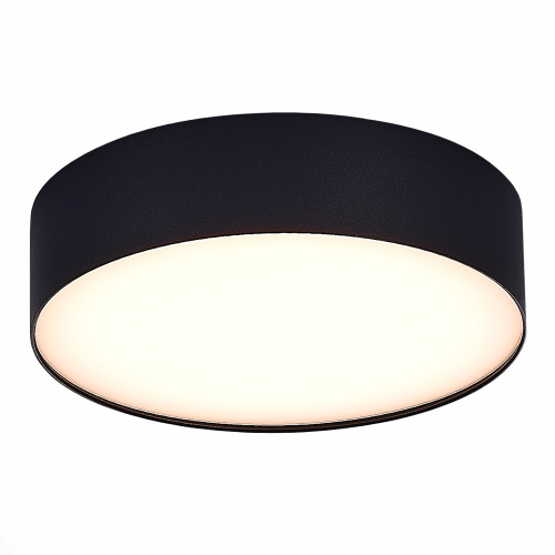 ST606.432.27 Светильник потолочный Черный LED 1*27W 3000K 2 430Lm Ra>90 120° IP20 D220xH55 185-265V Накладные светильники фото 3
