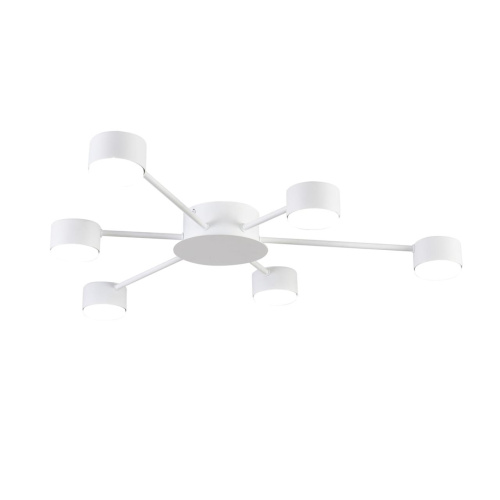 8343/6C COMFI LN26 252 белый, металл Люстра GX53 LED 6*7W 220V TORINA фото 4 8343/6C COMFI LN26 252 белый, металл Люстра GX53 LED 6*7W 220V TORINA фото 4