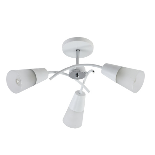 Светильник на штанге Escada 1109/3P Е14*40W White/Chrome фото 4 Светильник на штанге Escada 1109/3P Е14*40W White/Chrome фото 4