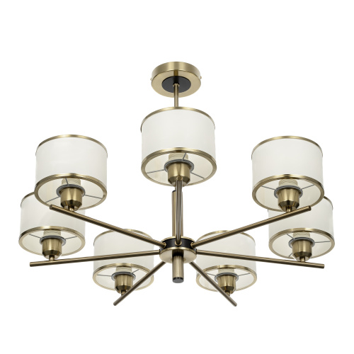 Citilux ALTON CL421273 Люстра на штанге с абажурами Бронза фото 4 Citilux ALTON CL421273 Люстра на штанге с абажурами Бронза фото 4