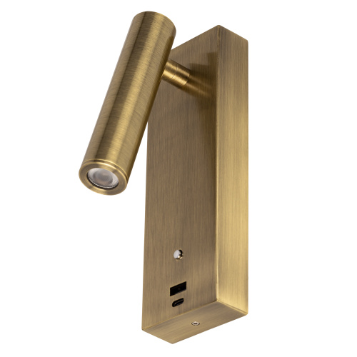 Citilux Декарт CL704433 LED USB Светильник с выключателем Бронза фото 4 Citilux Декарт CL704433 LED USB Светильник с выключателем Бронза фото 4