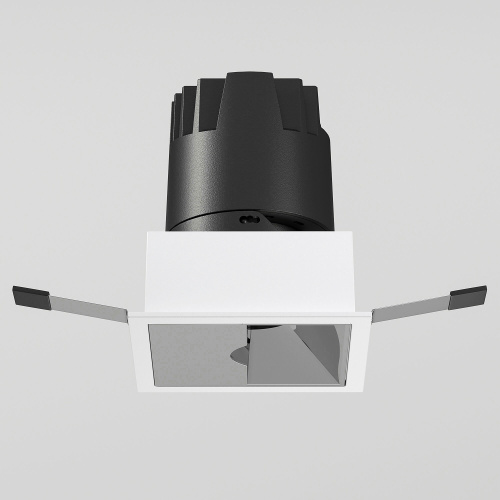 Точечный светодиодный светильник 10W 3000K белый/хром 25091/LED фото 3 Точечный светодиодный светильник 10W 3000K белый/хром 25091/LED фото 3