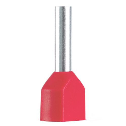 LD406-1008 Наконечник штыревой втулочный изолированный НШВИ(2) 1,0-8 (упаковка 100 шт) фото 4