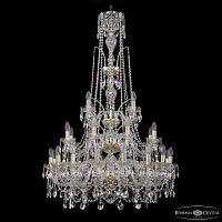 Люстра хрустальная 1411/16+8+4/300/XL-131/3d G