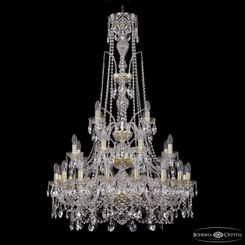 Люстра хрустальная 1411/16+8+4/300/XL-131/3d G