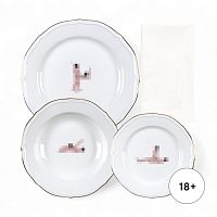 Тарелка Seikantai5271 ELONGATED Set of 3