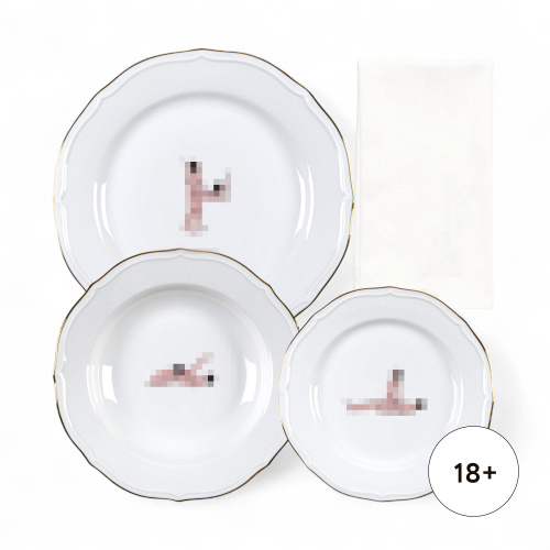 Тарелка Seikantai5271 ELONGATED Set of 3 Тарелка Seikantai5271 ELONGATED Set of 3