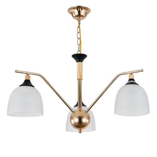 Подвесной светильник Escada 2123/3P E27*40W Gold/Black фото 5