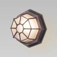 Уличный настенный светильник Telarana S капучино GL 1023D