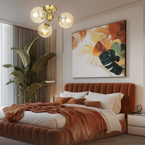 Citilux Томми CL102133 Люстра потолочная Бронза фото 10