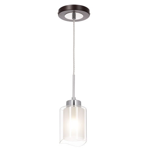 Citilux Фортуна CL156112 Подвесной светильник Венге Хром фото 4 Citilux Фортуна CL156112 Подвесной светильник Венге Хром фото 4